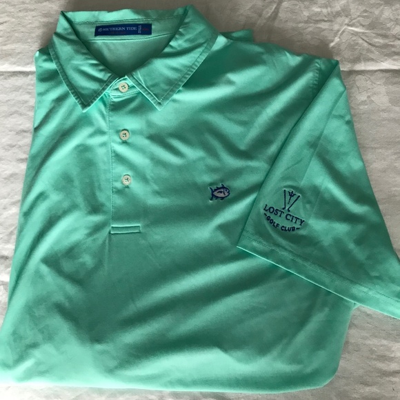 Southern Tide Men’s Golf Polo XXL Green - Picture 1 of 10